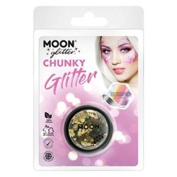 Trblietky Chunky Glitter holografické zlaté