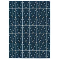Modrý vonkajší koberec Universal Nicol Casseto, 80 x 150 cm