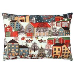 Vankúš City in Snow, 33  ×  48 cm