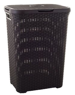 Kôš na prádlo STYLE RATTAN 60l hnedý CURVER