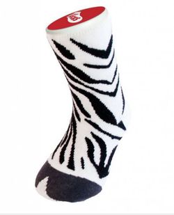 Detské bláznivé ponožky Zebra