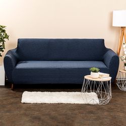 4Home Multielastický poťah na sedačku Comfort Plus modrá, 180 - 220 cm, 180 - 220 cm