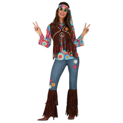 Kostým dámsky Hippie veľ. M (38-40)