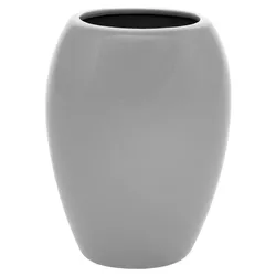 Keramická váza Jar, 14 x 20 x 9 cm, sivá