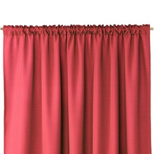 Tieniaci záves OXFORD PLEAT P | 140 x 250 cm Farba: Červená