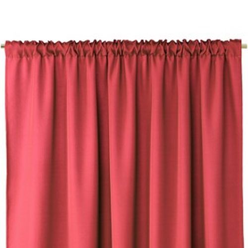 Tieniaci záves OXFORD PLEAT P | 140 x 250 cm Farba: Červená