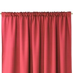 Tieniaci záves OXFORD PLEAT P | 140 x 250 cm Farba: Červená