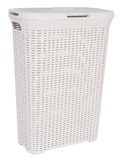 Kôš na prádlo STYLE RATTAN 40l krémový CURVER