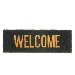 Rohožka PT LIVING Welcome Gold Coir, 75 × 26 cm