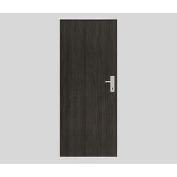 Protipožiarne dvere Naturel Technické pravé 80 cm brest antracit DPOJA80P