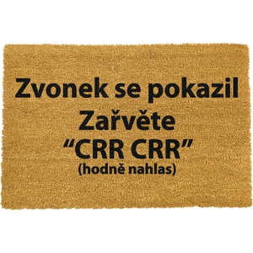 Rohožka z prírodného kokosového vlákna Artsy Doormats Crr!, 40 x 60 cm