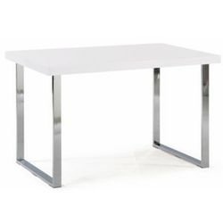 Talos jedálenský stôl biela / chrómová