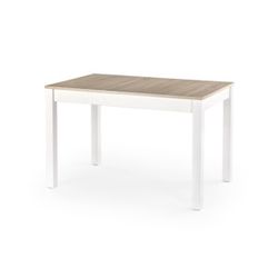 Maurycy rozkladací jedálenský stôl dub sonoma / biela