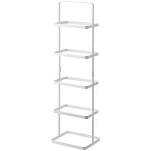 Biely vysoký stojan na topánky YAMAZAKI Tower Shoe Rack