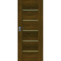 Interiérové dvere Naturel Aura pravé 70 cm orech karamelový AURAOK70P