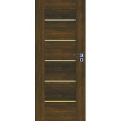 Interiérové dvere Naturel Aura ľavé 70 cm orech karamelový AURAOK70L