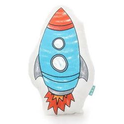 Bavlnený vankúšik Mr. Fox Space Rocket 40 × 30 cm