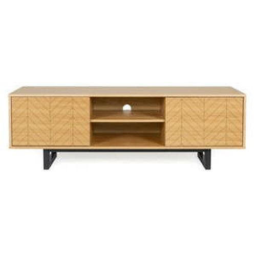 TV stolík v dubovom dekore Woodman Camden Herringbone
