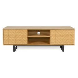 TV stolík v dubovom dekore Woodman Camden Herringbone